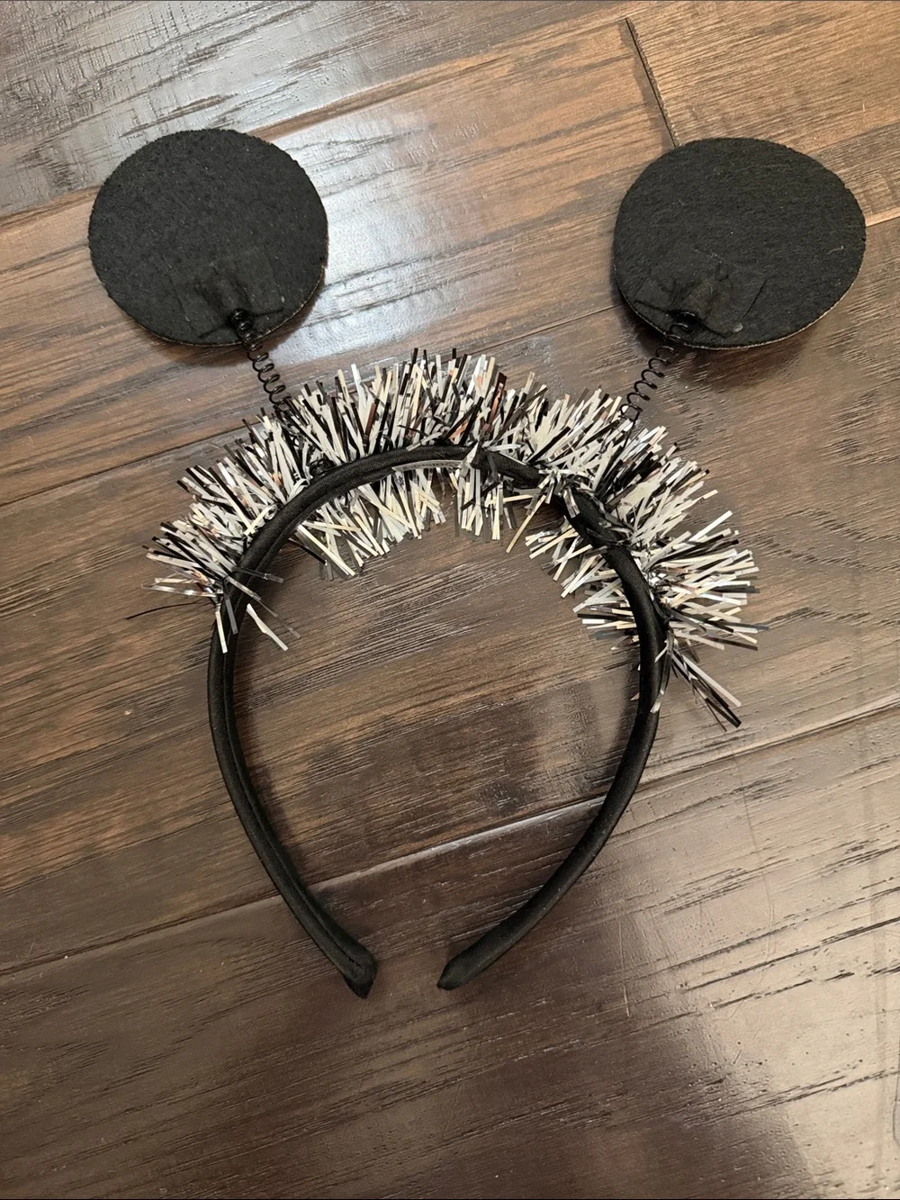 Jack Skellington-Inspired Headband Black and White Adult Costume Halloween